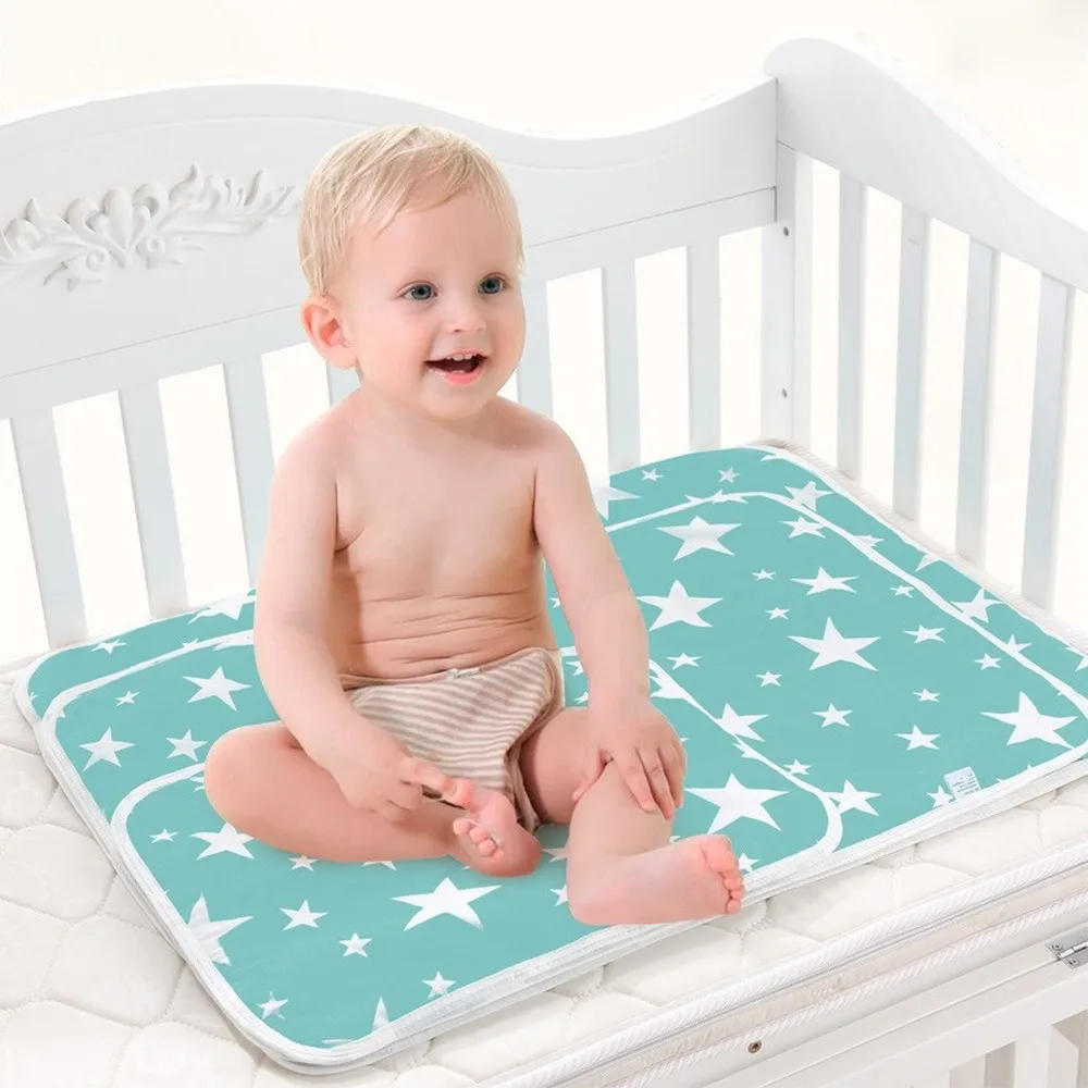 Baby Diaper Changing Mat Infants Portable Foldable Washable Waterproof Mattress Travel Pad Floor Mats Cushion Reusable Pad Cover diaper changing pad,diaper changing mat