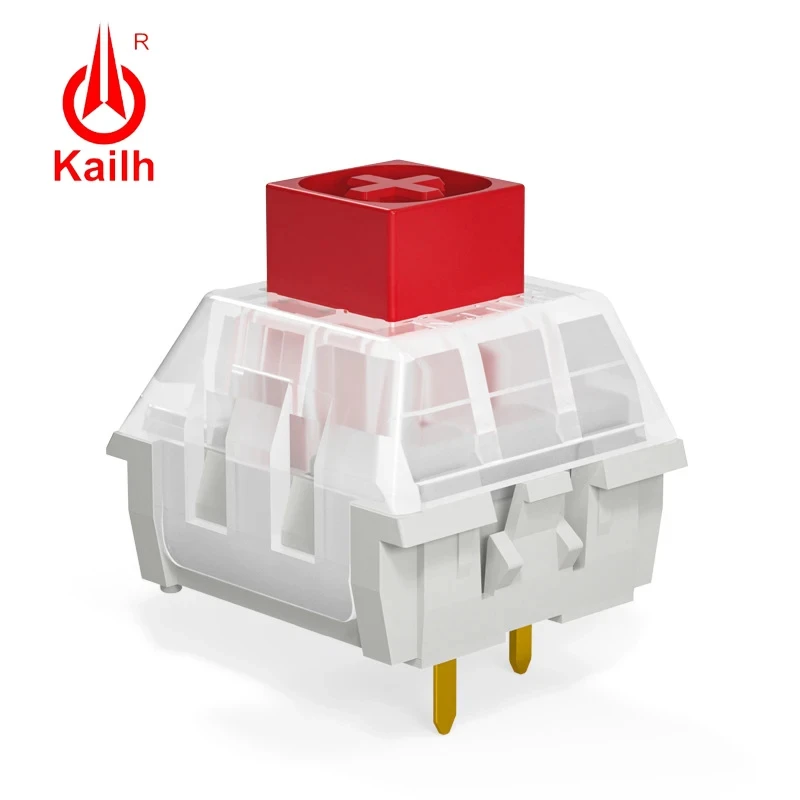 Kailh-Joli RVB pour clavier mécanique, boîte de diversification, bleu marine, royal, blanc, rouge, marron, compatible avec aucun commutateur MX, bricolage, vente en gros