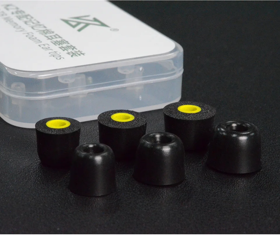 KZ High-End Memory Cotton Ear-Tips Ear Plugs Memory Foam Eartips for Hifi  In-Ear Monitor IEM Earphone With 3 pairs - AliExpress