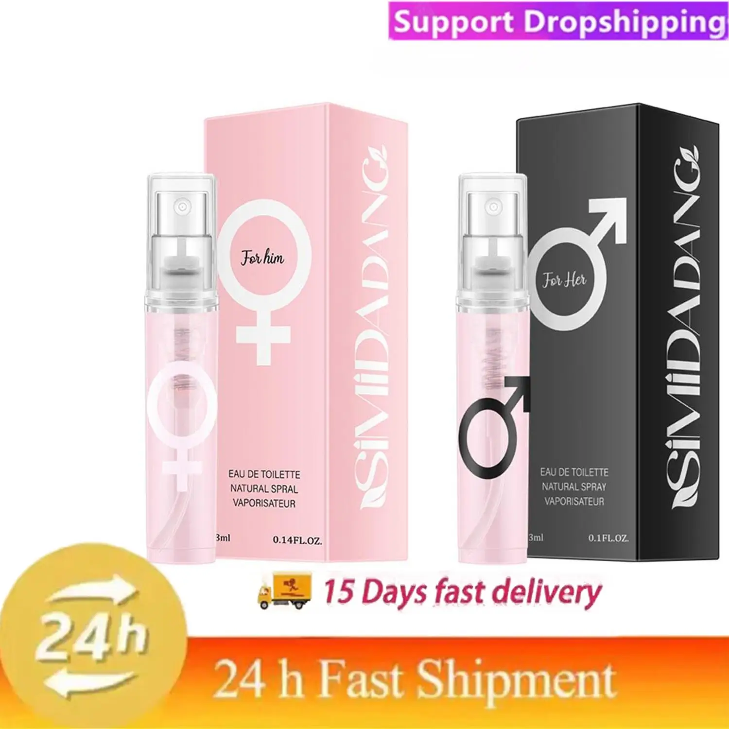 3ML Long Lasting Pheromone Of Man To Attract Women Deodorant Body Spray Flirting Encourage Dating Fragrant Flirting Erotic Scent pheromone essential oil essential oil perfume deodorant spray