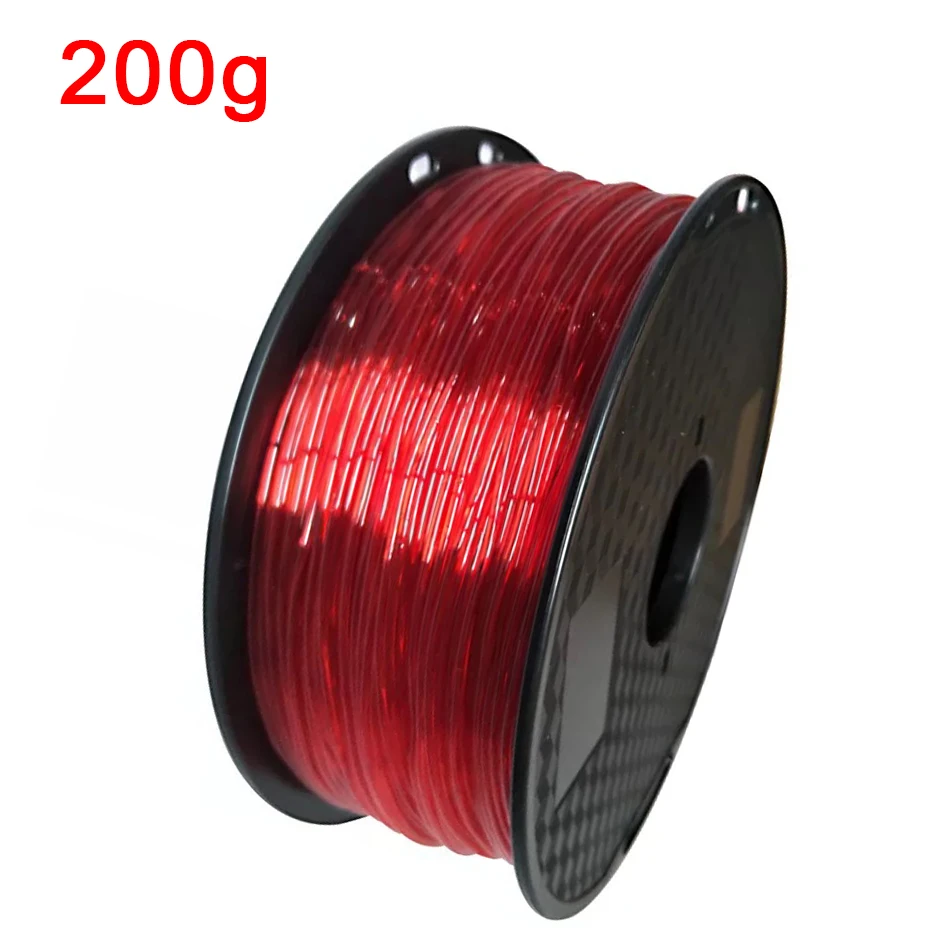 200g 1.75mm Flexible Translucent TPU 3d printer filaments Elastic TPU Material Extrudeuse Filament 3d Sublimation