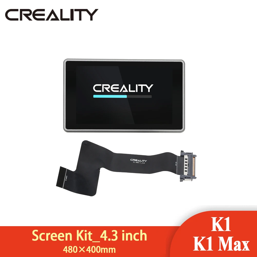 

CREALITY K1 3D Printer Screen Kit 4.3 inch with Screen Cable For Creality K1 Max Screen Display 3D Printer Parts