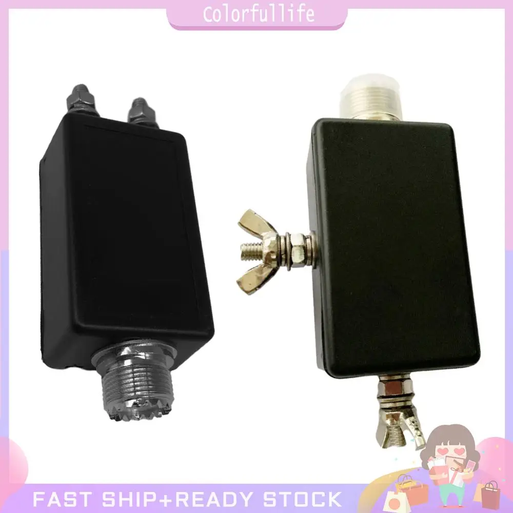 1:1 /1:9 HF Mini Balun Suitable HF Shortwave Antenna Electronic Accessories Balun for Outdoor QRP Station and Furniture