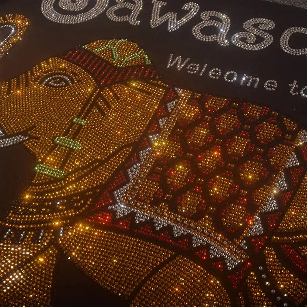 High-quality Thai elephant hot diamond sequins DIY clothes T-shirt decorative patch clothing accessories