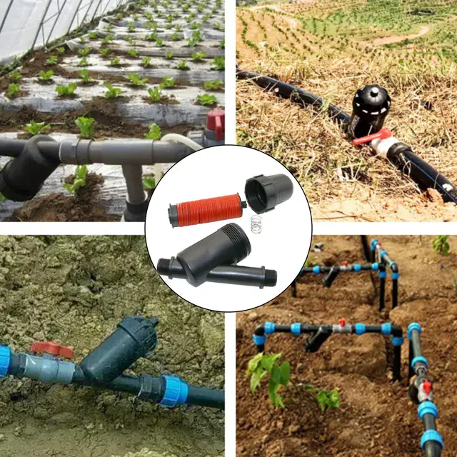 Y Típusú Kerti Öntözési Tárcsa Szűrő 3/4 "Férfi Szálaszűrő Üvegházhatású Mezőgazdasági Csepp Öntözéshez - Image 3