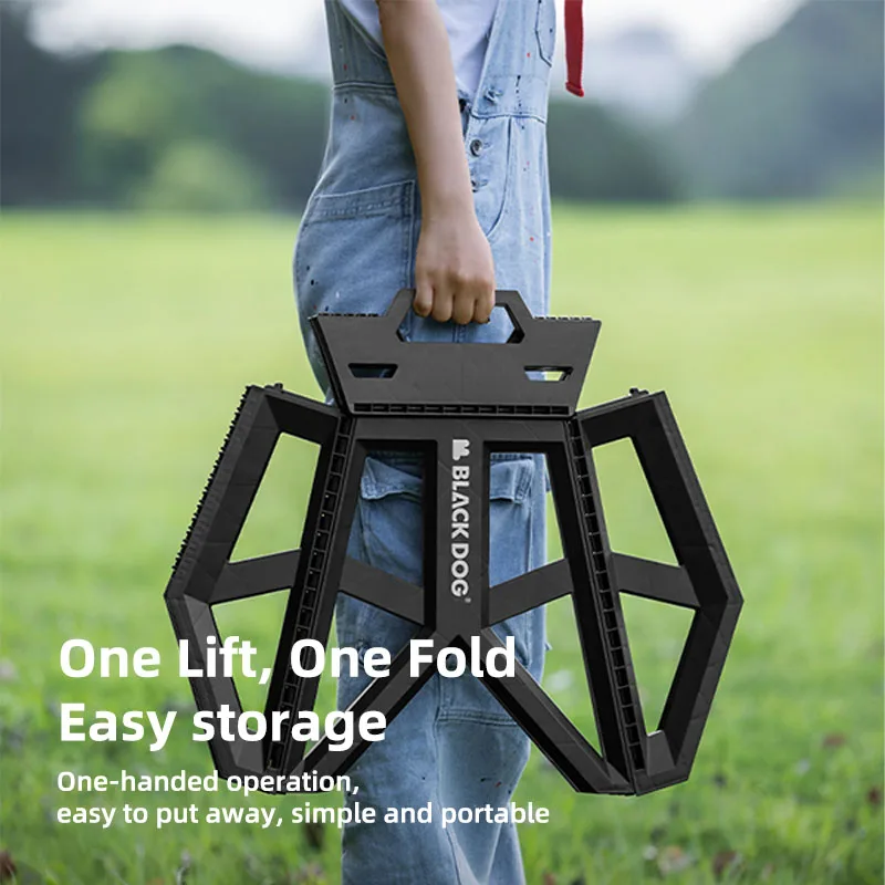 Blackdog Outdoor Folding Chair Stable and Solid Fishing Chair Line up Portable Beach Chair Camping Small Mat Stools