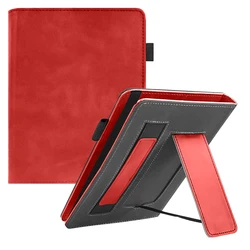 Versatile 6 - Inch E - Reader Pouch with Handheld Bracket - MeeBook M6C 6 - inch (Red)