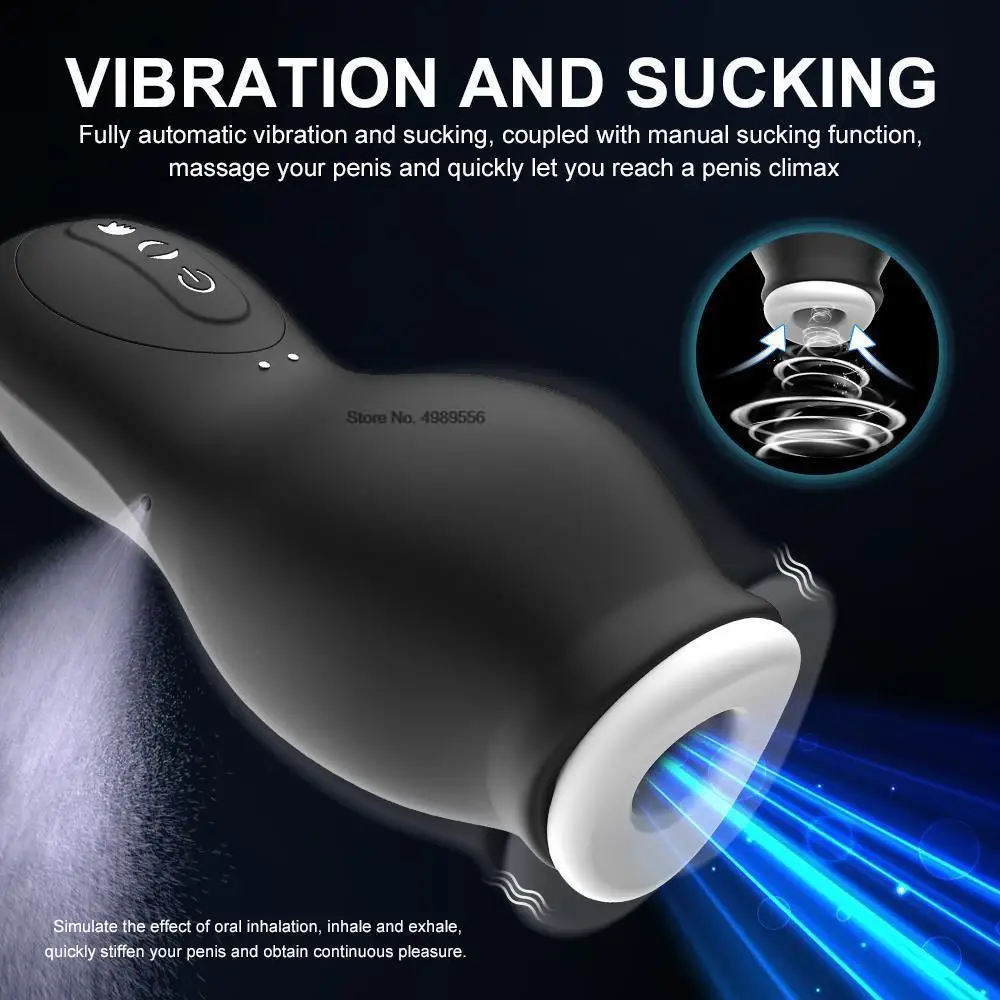hine For men Toy For Male AircraCalciner Masturbator for Men Automatic Sucking Blow Mae AircraCaciner Bow_voghion.com
