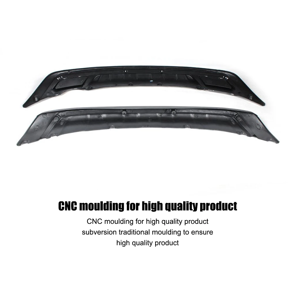 PP Front And Rear Bumper Lip Protector Fender Guard Plate Covers Kit 2PCS/Set For KIA Sportage 2011-2014