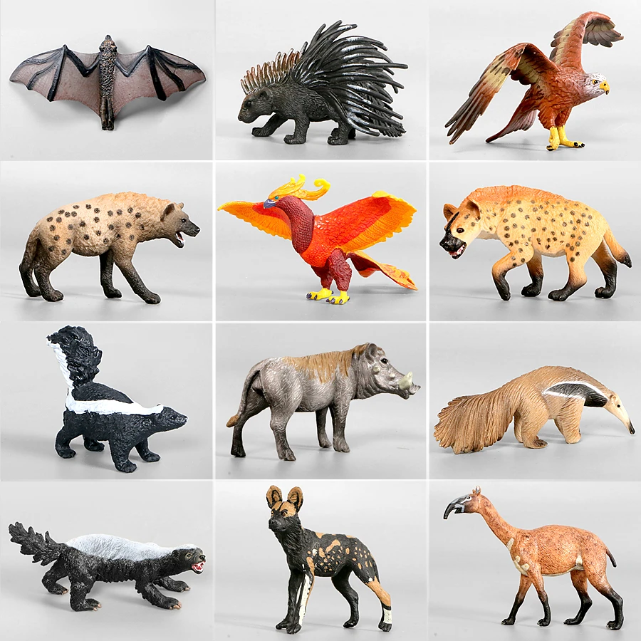 Forest Animal Figurines Action Figure Toys Eat Anteater Figurine