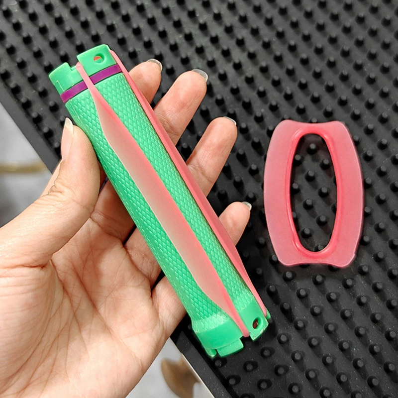 20Pcs Heat Resistant Traceless Perm Silicone Bands Elastic Rubber Hair ...