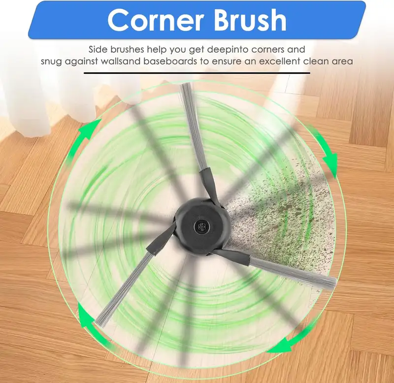 For Dreame L40s Ultra / L40s Pro Ultra Vacuum Cleaner Replacement Accessories Main Side Brush HEPA Filter Mop Cloths Dust Bag - Image 6