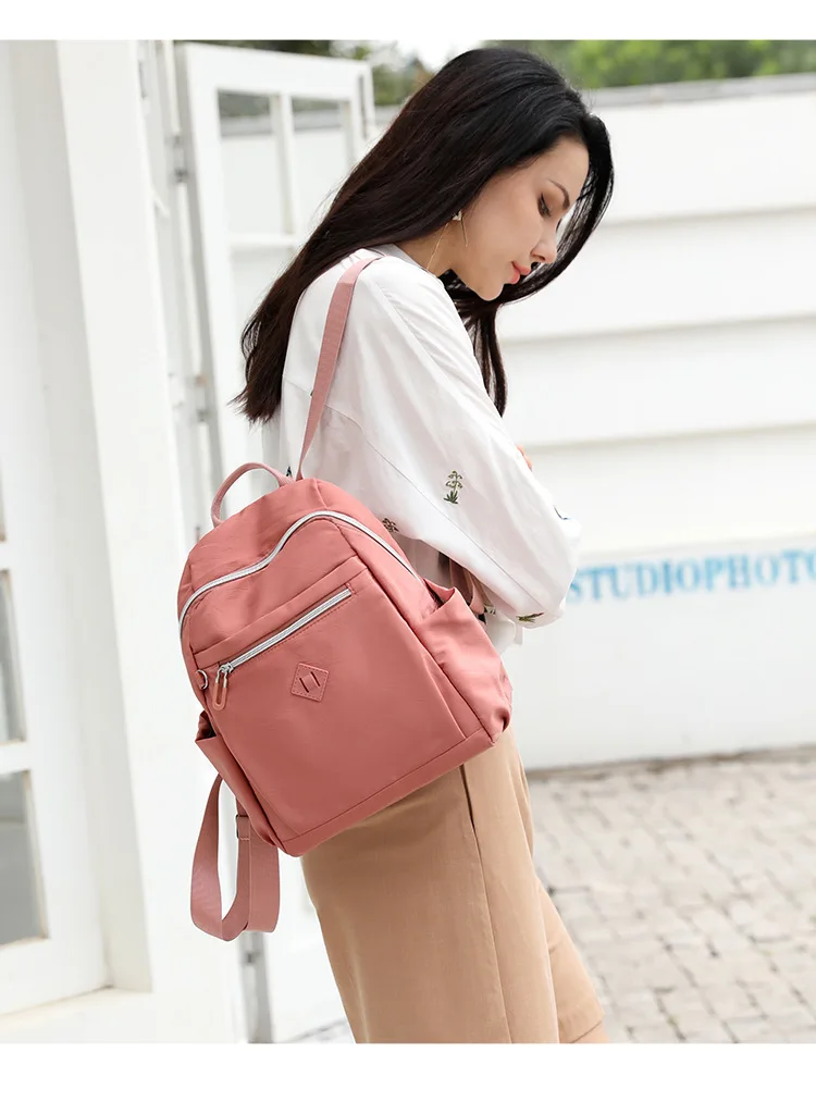 Süße Stil Große Kapazität Rucksack Für Frauen Mode Trend Koreanische Version Wasser-Beständig Reisetasche Paar Backage Geschenke – Detail 21
