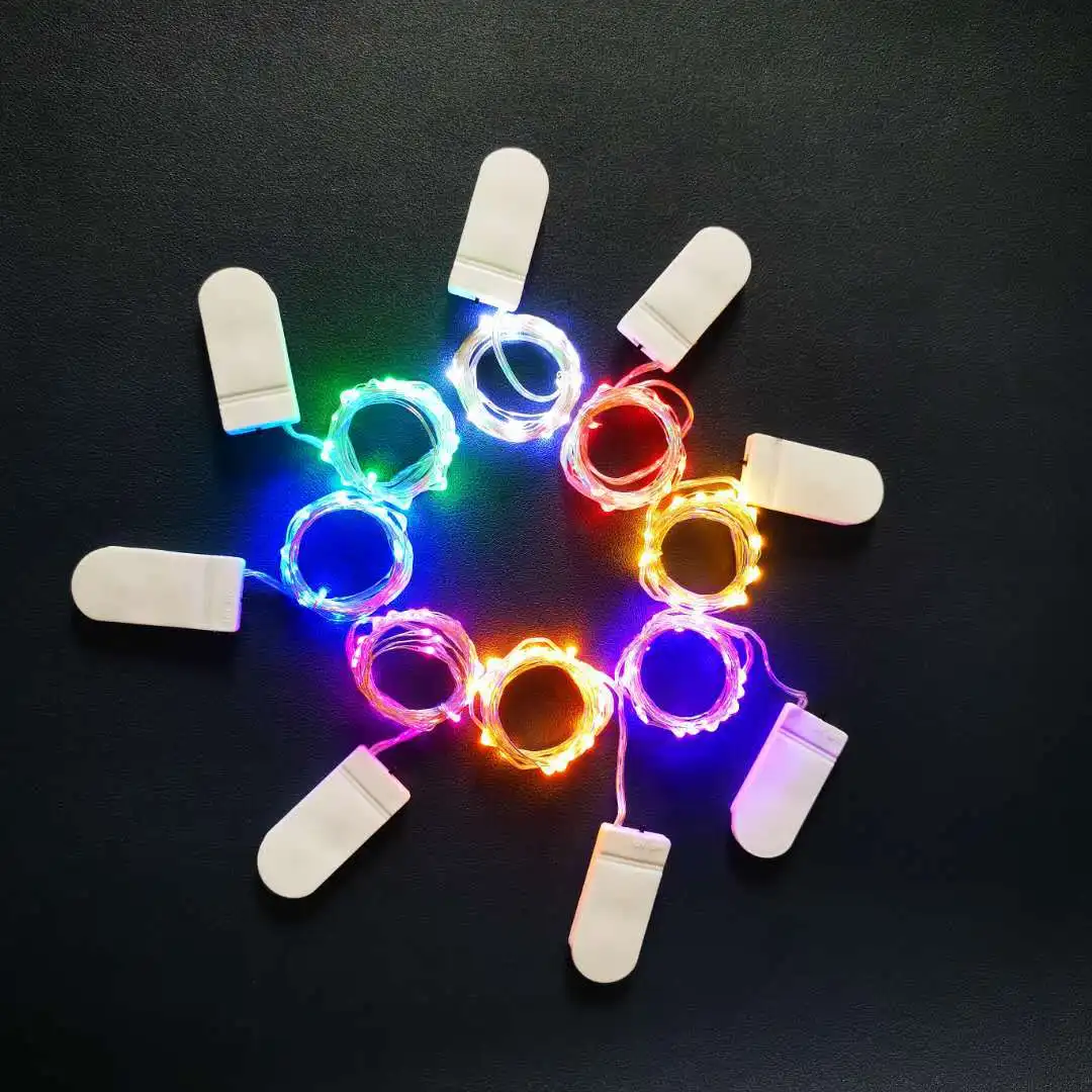 Enchanting LED Fairy String Lights - Waterproof Silver Wire for Magical Wedding & Christmas Decor