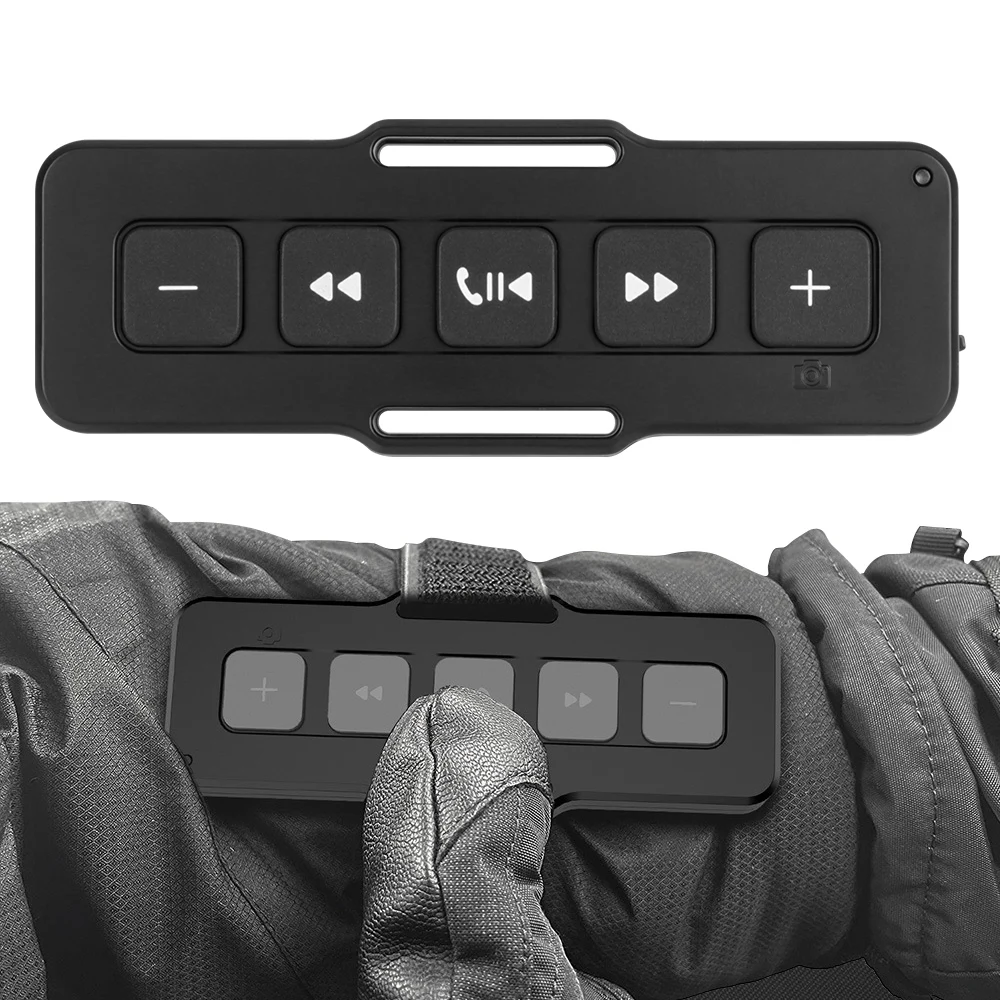 

Bluetooth 5.0 Music Playback Hands-free Calls For Car Outdoor Sports Motorcycle Remote Controller Bike Handlebar Media Control