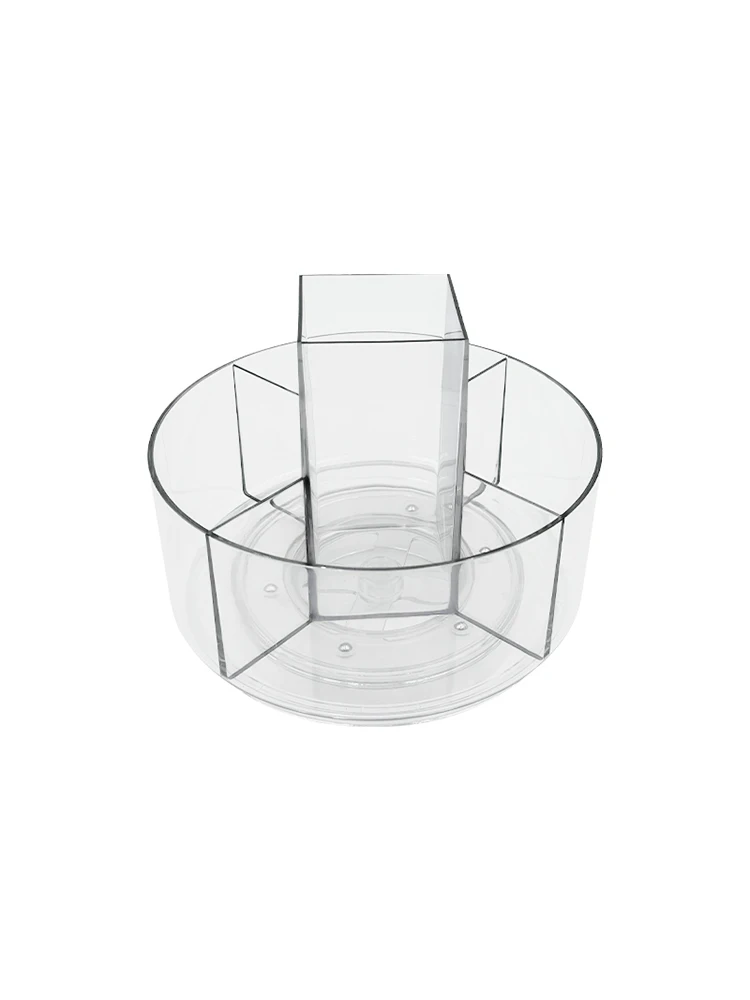 360 Degree Rotating Makeup Storage Box Turntable Makeup Storage Tray Suitable For Dressing Tables Skincare Products Etc 4
