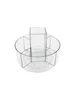 360 Degree Rotating Makeup Storage Box Turntable Makeup Storage Tray Suitable For Dressing Tables Skincare Products Etc 4