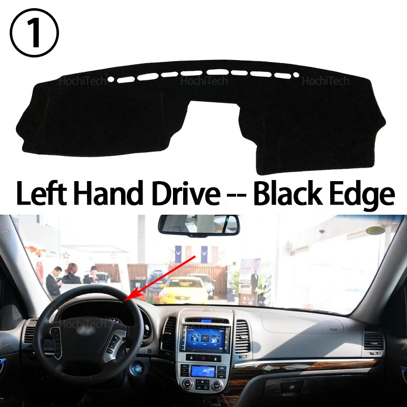 Für Hyundai Santa Fe 2007 2008 2009 2010 2011 2012 CM Dashboard Matte Dashmat Abdeckung Pad Sonnenschirm Teppich Zubehör – Detail 4