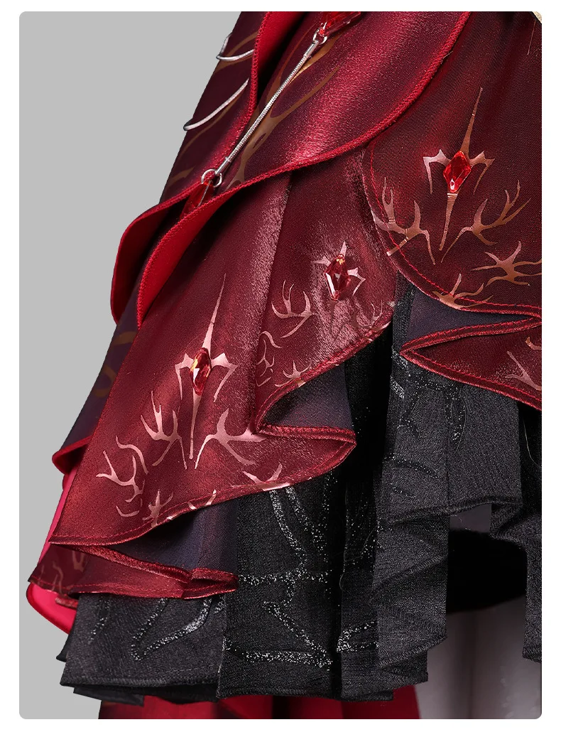 Fantasy Red Dress Cosplay Costume