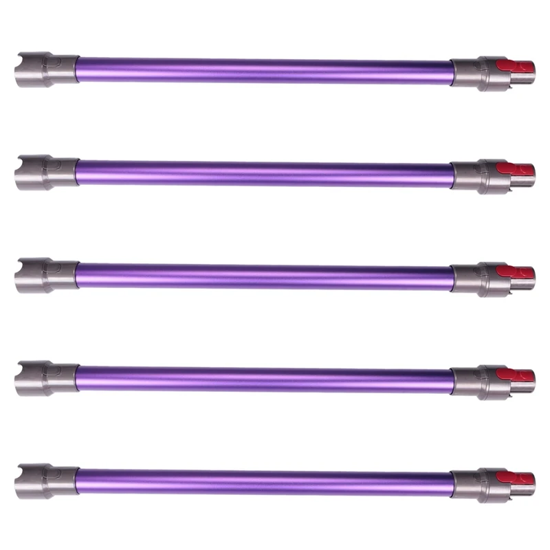 

5X Quick Release Extension Wand Tube For Dyson V7 V8 V10 V11 Handheld Vacuum Cleaner Replacement Parts Purple