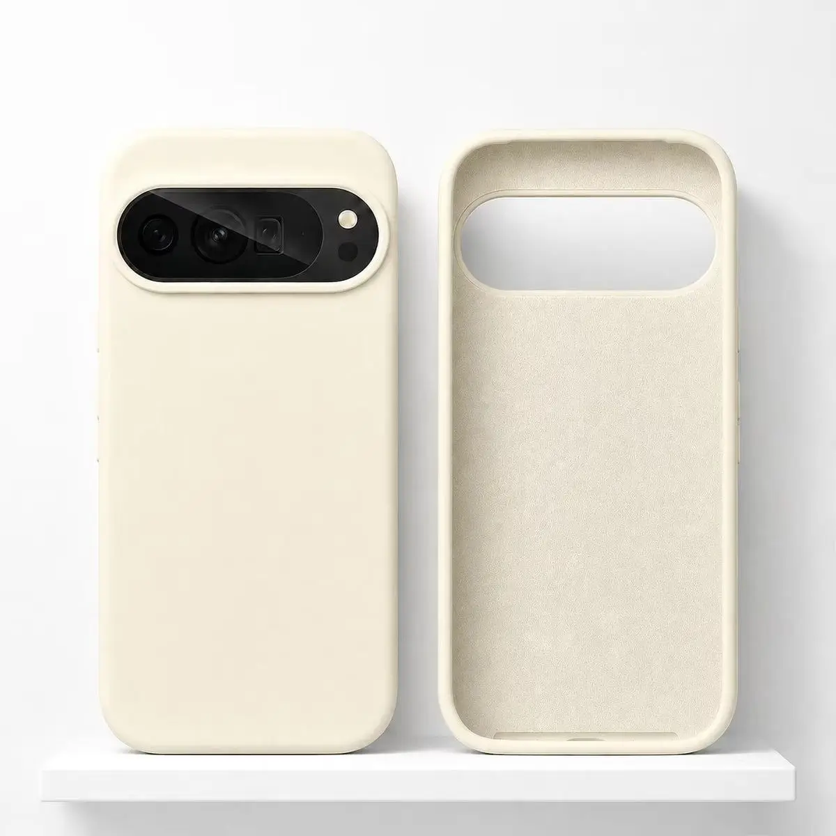 Simple Skin-friendly Liquid Silicone Shockproof Bumper Case