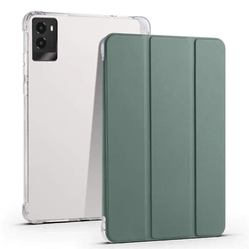 Enhanced Tablet Case with Pen Holder and Trifold Soft Back Stand