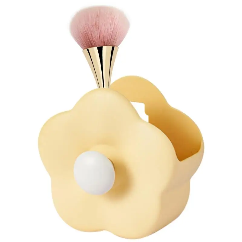 

Comb Toothbrush Holder No Drilling Vanity Storage Organizer For Cosmetics, Hair Clips, Remote Control, Stationery, Scissors