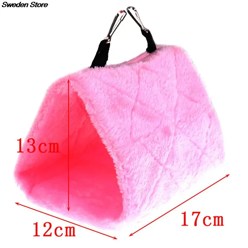 Pet Hamster Cage House Hanging Nest Parrot Parakeet Budgie Cockatiel Warm Bed Rat Hammock Bird Winter Toys 1Pc