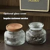 Retro Glass Jar Sealed Storage Jar Moisture-Proof Sugar Jar Tea Jar Food-Grade Storage Jar Glass Jar Kitchen Food Seasoning Suga 5