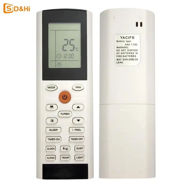MNUPL – Télécommande De Rechange Pour Climatiseur YACIFB YAC1FB YAC1FB6 YAC1FB9 – Compatible Multi-Modèles, Facile à Utiliser
