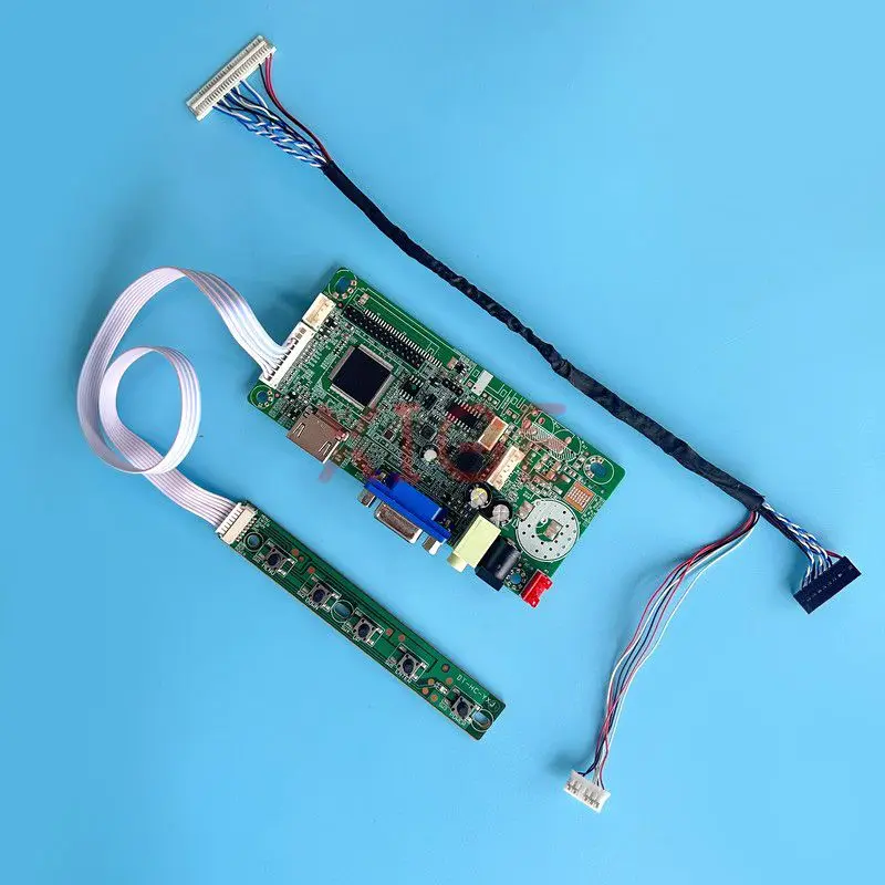 

LCD Display Controller Driver Board Fit LP121WX3-TLC1 LTN121AT07 LVDS 30-Pin Screen VGA 1280*800 DIY Kit 12.1" HDMI-Compatible
