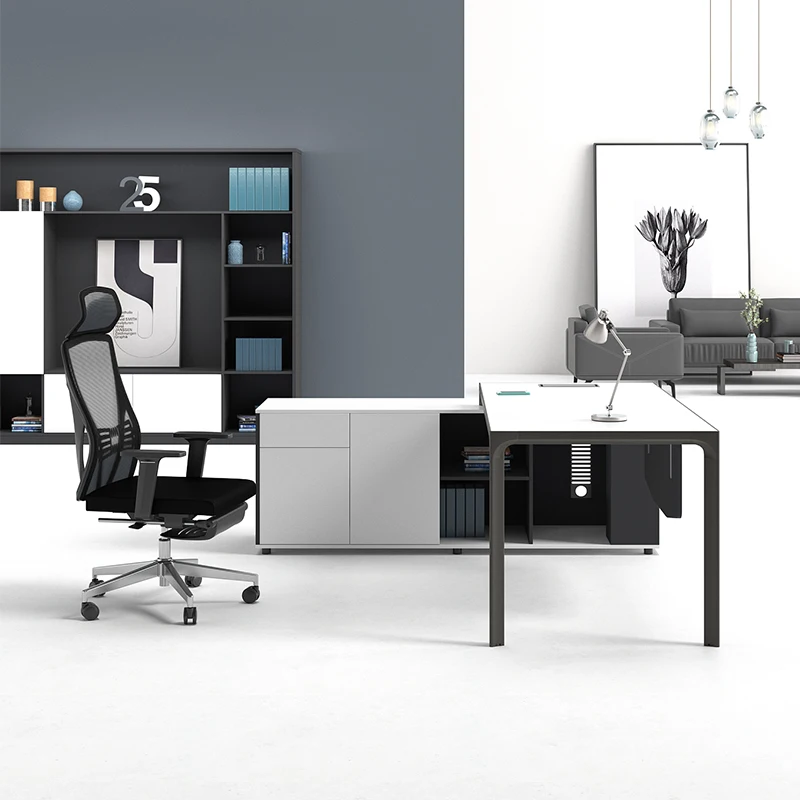 Organizers Standing Office Desk Compuradora Study Reception Corner Office Desk Storage Reposapies Oficina Office Furniture