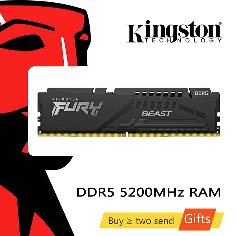 Модуль ОЗУ Kingston DDR5 D 16 ГБ 5200 МГц 6000 | Компьютеры и офис