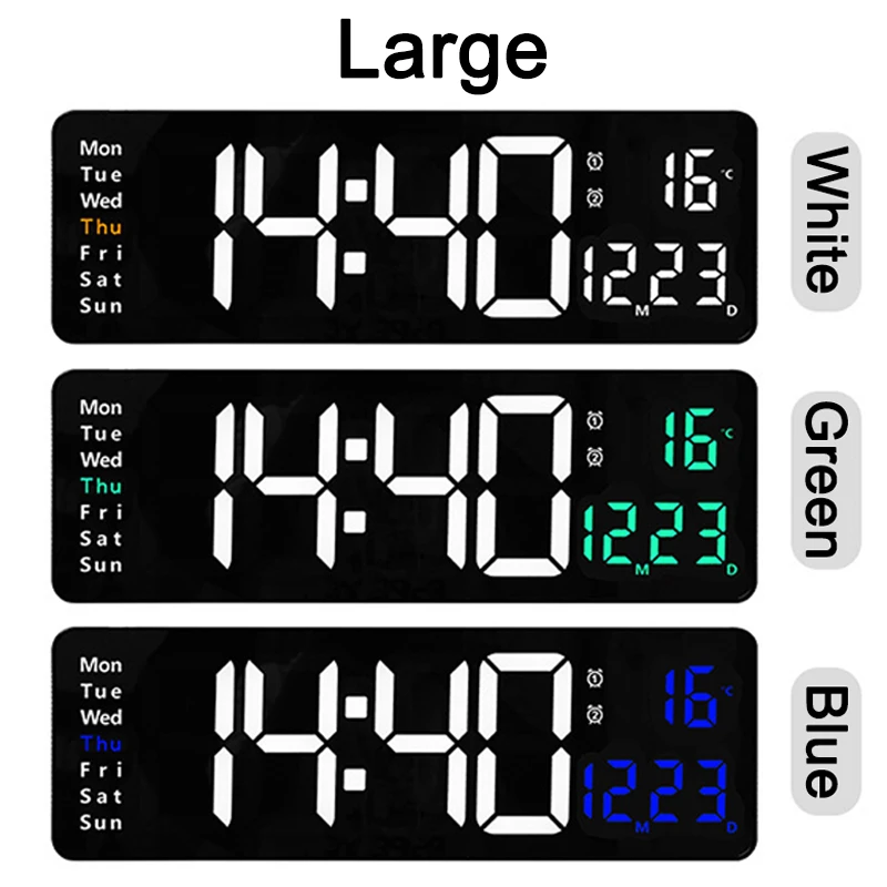 Horloge murale numérique de gym, télécommande, minuteur de fitness à LED avec compte à rebours d'intervalle - Chine Minuteur numérique, Sport