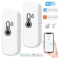 Tuya WiFi Temperature Humidity Sensor Smart Life Remote Monitor Thermometer Hygrometer Smart Home Work with Alexa Google Home
