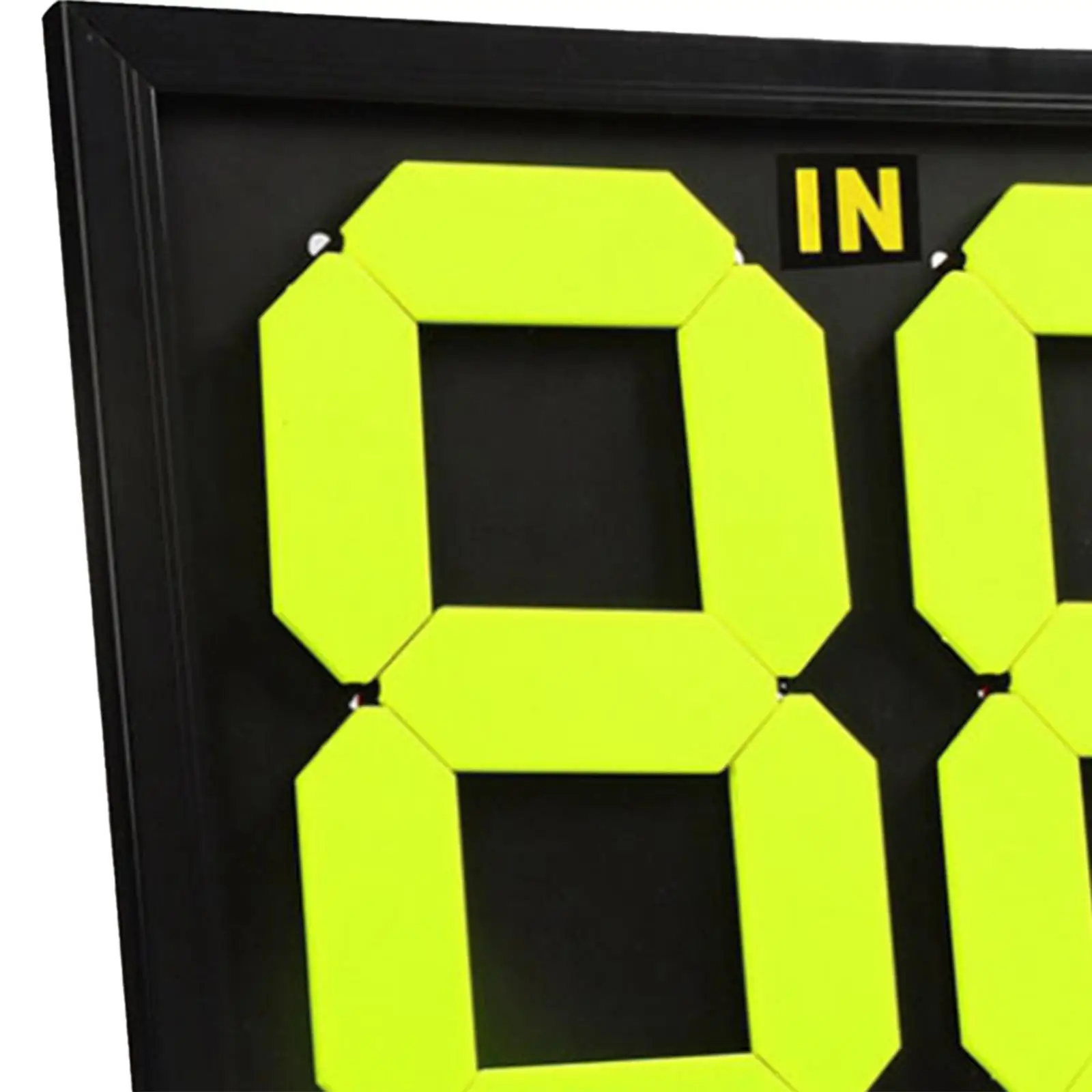 Football Soccer Manual Substitution Board Card Fine Workmanship for Referee Fluorescent Display
