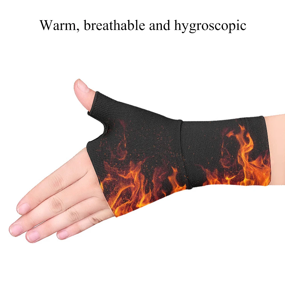 Compression Gloves 1Pair Arthritis Wrist & Thumb Support Sleeve Unisex for Carpal Tunnel Wrist Pain & Fatigue
