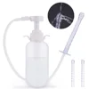 300/600ML Reusable Vagina Irrigator Syringe Anal Cleaner Enemator Vaginal Washing Device Kit Female Vaginal Enema Douche Shower 1