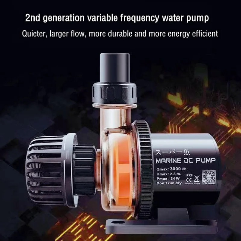 Ultra-Quiet Aquarium Water Pump Submersible Water Fountain Pump Controller Powerful Return Fish Tank Filter water pump aquarium water pump fish tank pump