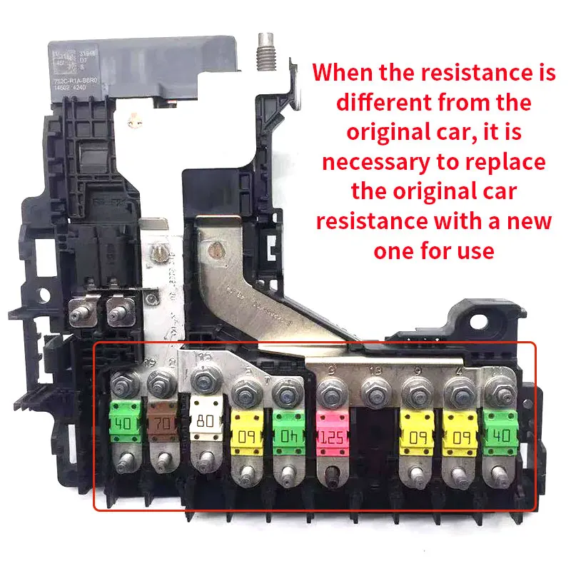 6500JE 6588A1 9811475080 Fuse box new protection unit battery manager for Citroen C4L C4 DS4 DS 4S 5LS 6 Peugeot 508 fuse box protection unit