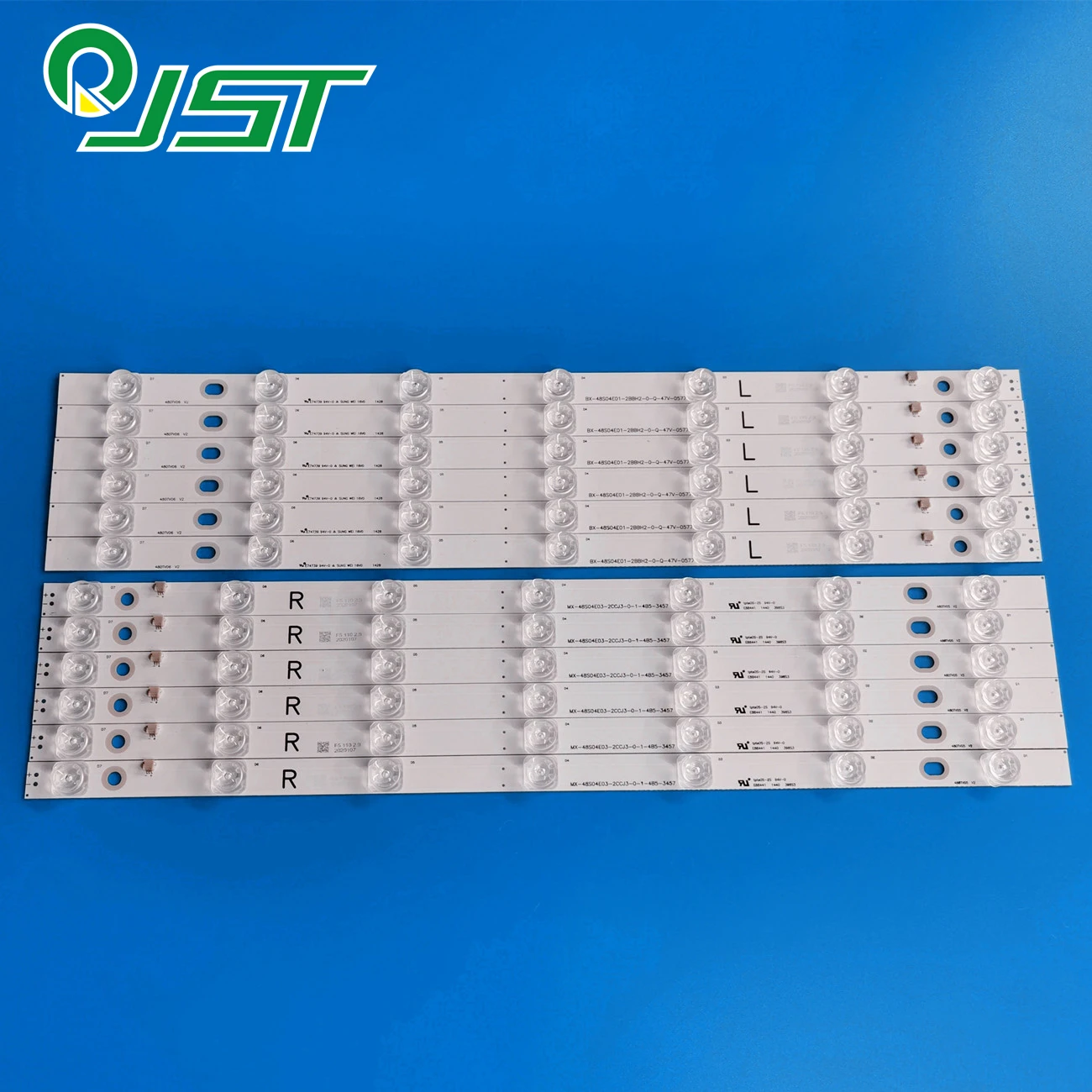 12pcs MX-48S04E03-2CCJ3-0-1 TX 48AS640B 48AX630B 48AX630E 48AXW634 48AXR630 480TV05 480TV06 V2 BX-48S04E01-2BBH2-0-Q-47V-0577