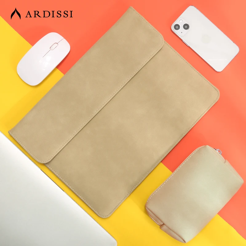Capa de Manga Ardissi para Huawei Matebook Bolsa de Couro Bolsa Maleta D14 D15 d 14 15 x Pro 16 b e 12 11 2023 2023 - Imagem 4