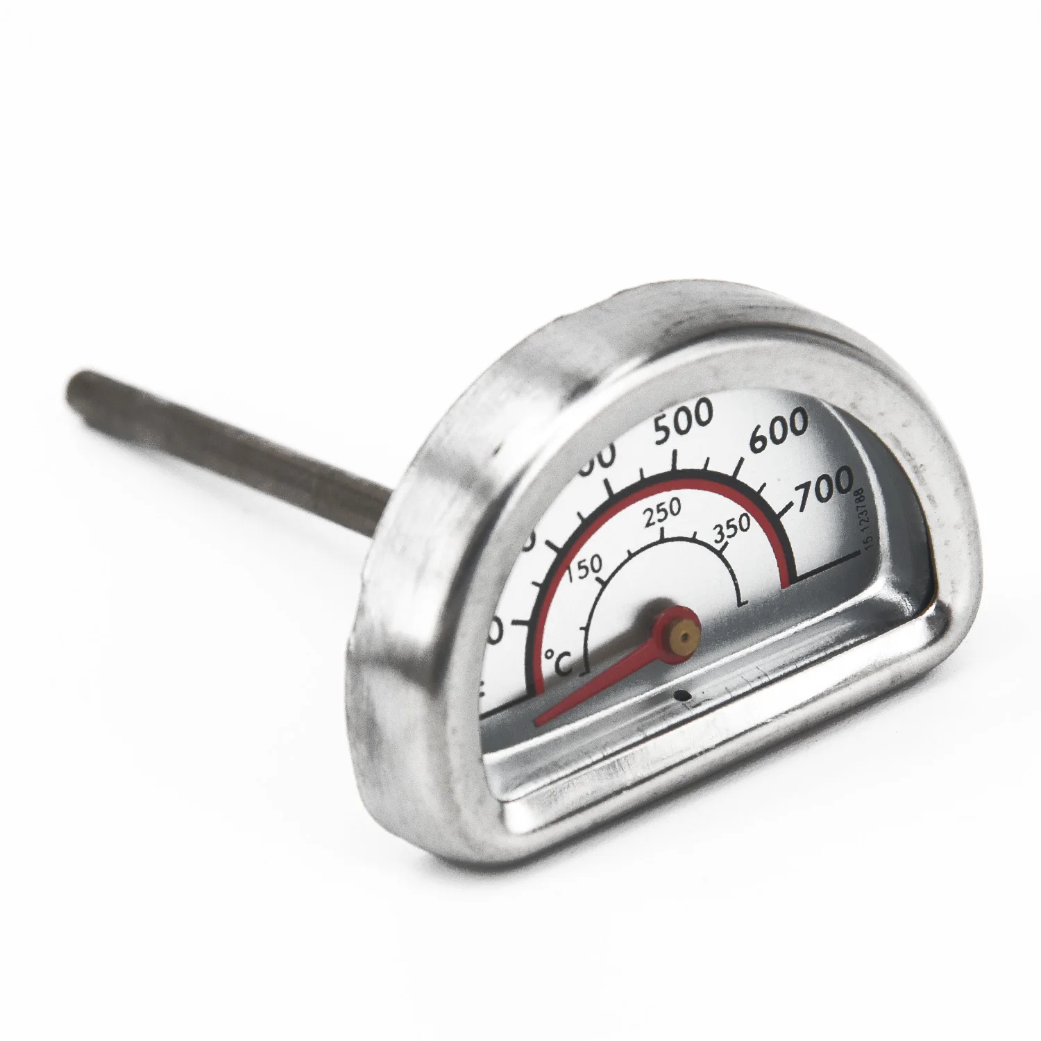 1pc Replacement Stainless Steel Grill Thermometer Heat Indicator For