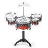 Drum sets for children beginners children's toys dynamic jazz drums for western percussion instrument 3