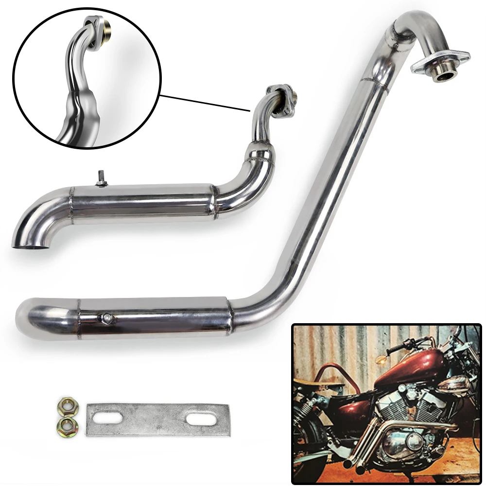 Motorcycle Exhaust Yamaha Virago 250 Virago 250 Stainless Steel