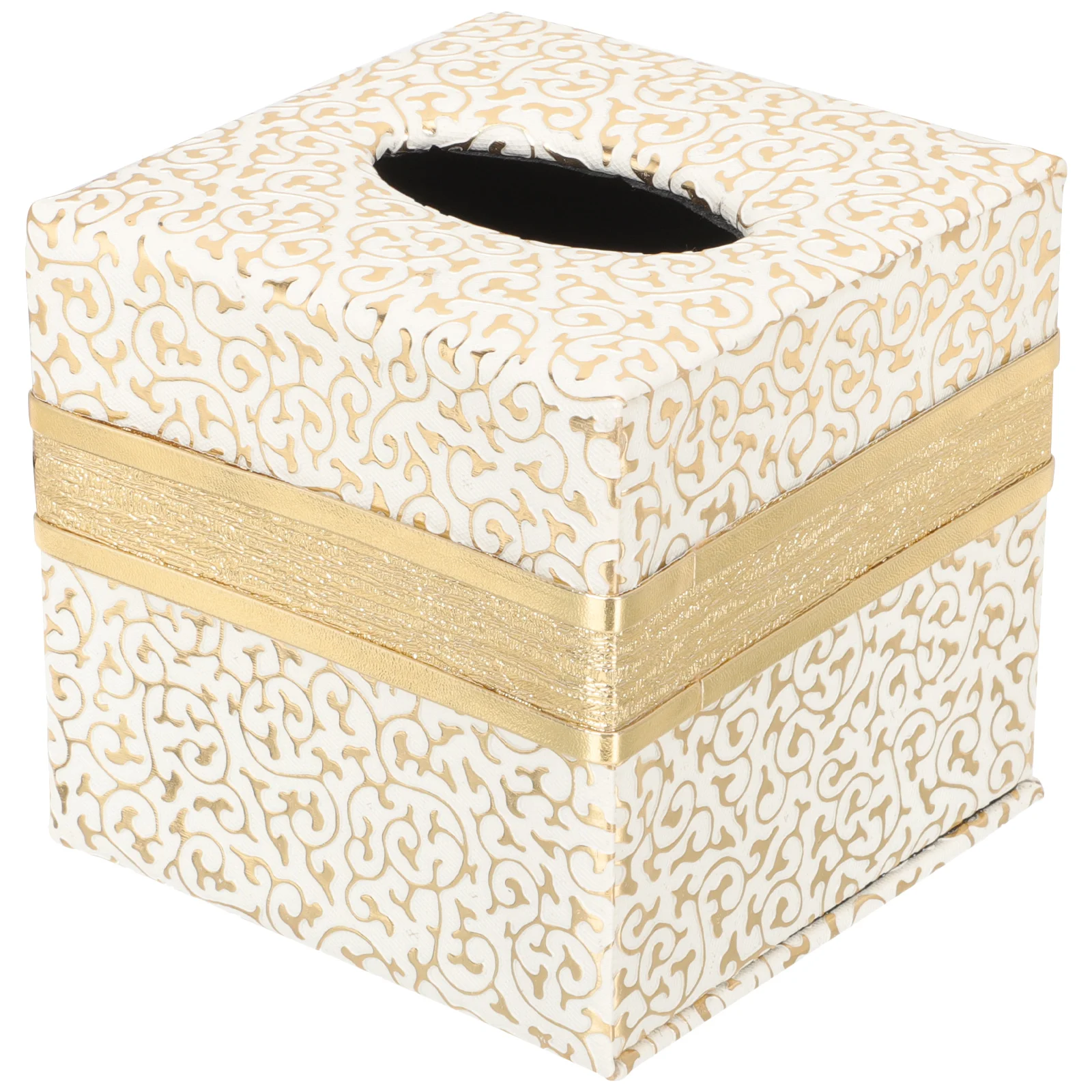 

Square Tissue Box Paper Towel Boxes Desktop Decor Home Napkin Storage Case Cover Car Holder