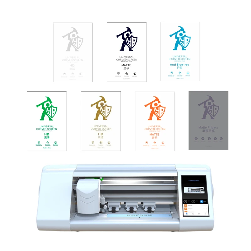 50pcs HD Hydrogel Film LCD Screen Protector For All Mobile Phone Universal Film For Blade Cutting Machine TPU Screen Protector