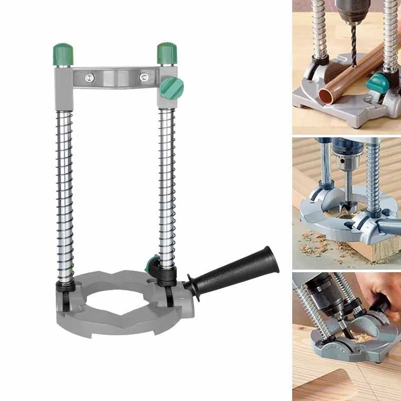 Bohrer-Halter Set – Tischständer Für 10/13 Mm Bohrer, Aus Metall, Mit 2 Schraubenschlüsseln & 2 Dichtungen – Für Schneiden, Polieren, Schleifen