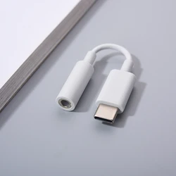 Universal Digital Type C to 3.5mm Earphone Adapter (No Box)