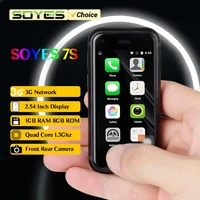 SOYES 7S Mini Android Smart Phone 1GB RAM 8GB ROM 2.54 Inch HD Screen Quad Core 5.0MP Camera Dual SIM Ultra Thin Mobile Phone 1